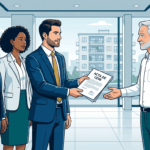 Junta de propietaris lliurant l'acta de cese de l'administrador de la comunitat de finques